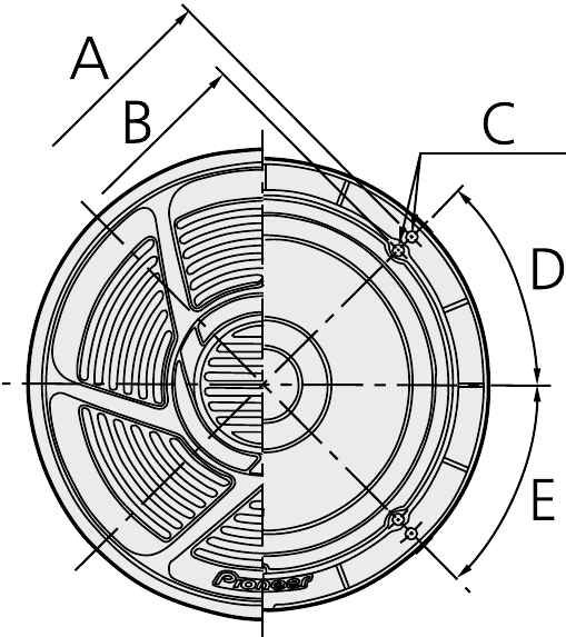 Pioneer TSMR1600 Two 6/12 Marine Full Range Speaker Installation