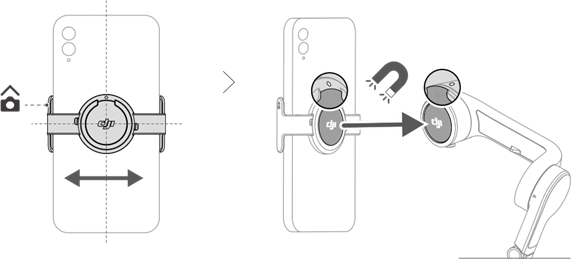 Attaching the Phone - Step 2