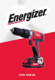 Energizer eZLD158 User Manual