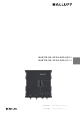 Balluff BAE PS-XA-3Y-24-250-609-I User Manual