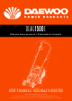 Daewoo DLMJ1500E User Manual
