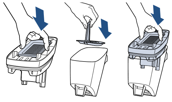 Emptying the Dirty Water Tank - Step 5