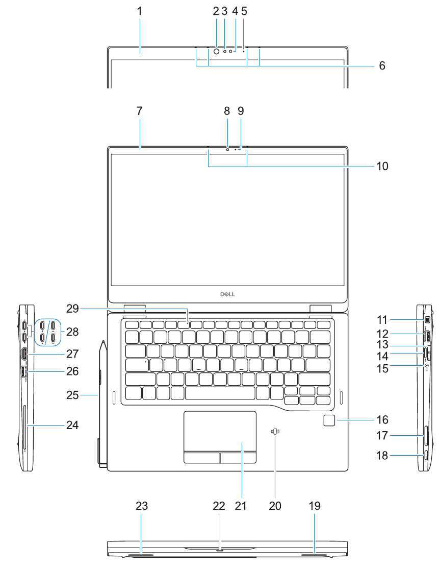 Dell Latitude 7390 2-in-1 P29S - Laptop Quick Start Guide | ManualsLib