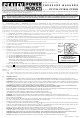 Sealey PC2000 Instructions