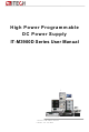ITech IT-M3900D Series User Manual