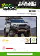 Ironman4x4 BBR074 Installation Instructions Manual