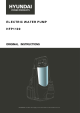 Hyundai power products HFP1100 Original Instructions Manual