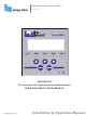 Badger Meter Impeller Data Industrial 3050 Series Installation & Operation Manual