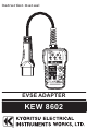 Kyoritsu Electrical Instruments Works KEW 8602 Instruction Manual