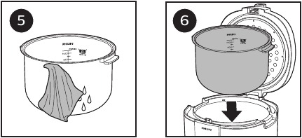 Preparations before use - Step 1