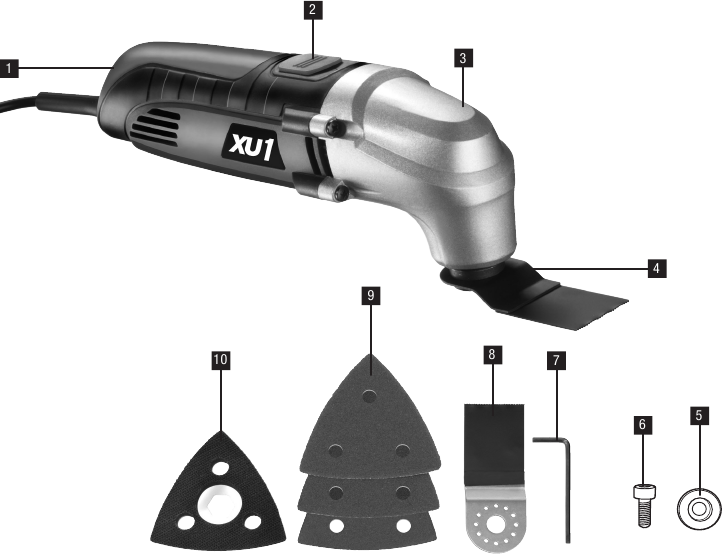 XU1 XMT701U Multi Function Tool 250W Original Instructions ManualsLib
