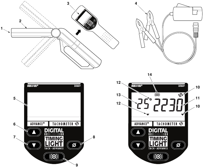 INNOVA 3568 Digital Timing Light Manual ManualsLib