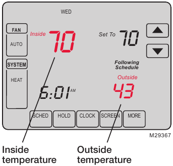 Honeywell VisionPRO TH8000 - Touchscreen Programmable Thermostat ...