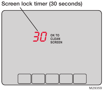 Screen cleaning - Step 2 - Press done