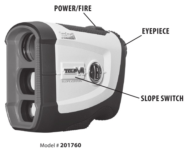 Bushnell TOUR V4 Shift - Laser Rangefinder Manual | ManualsLib