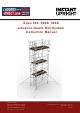Instant Upright Span 500X Instruction Manual