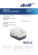 Drive Medquip AIRIAL MEDNED MQ5600 Instruction Manual
