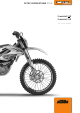 KTM Freeride E-SX 2015 Setup Instructions