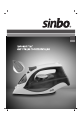Sinbo SSI 6603 Instruction Manual