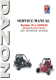Dazon Raider Pro 250 S Service Manual