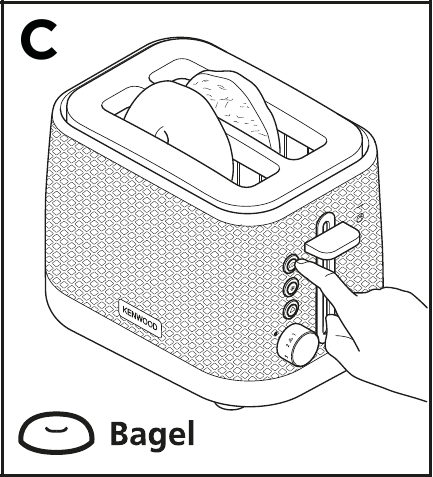 DeLonghi TT756SL 2-Slice Toaster with FM Radio 