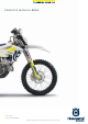 Husqvarna FE 250 2019 Owner's Manual