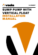 VADA V-150VF Installation Manual