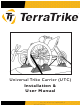 TerraTrike Universal Trike Carrier Installation & User Manual