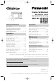 Panasonic Inverter NN-SD797 Owner's Manual
