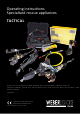 Weber Rescue Systems TACTICAL BC 250 E-FORCE2 Operating Instructions Manual