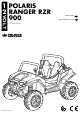 Polaris RANGER RZR 900 Use And Care Manual