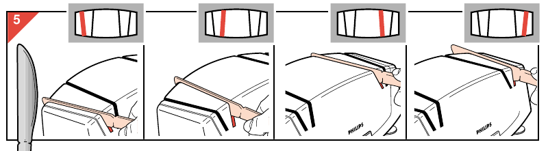 Sharpening knives - Step 2