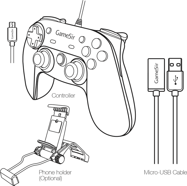 GameSir G3w Wired Controller Manual ManualsLib