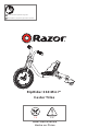 Razor RipRider 360 Mini Quick Start Manual