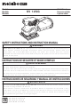 Metabo HPT SV 12SG Safety Instructions And Instruction Manual