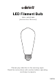 edishine HDST64B Instruction Manual