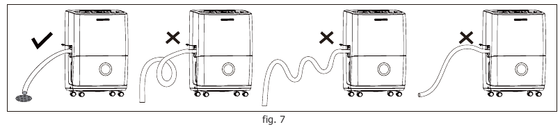 Removing Collected Water - Step 5