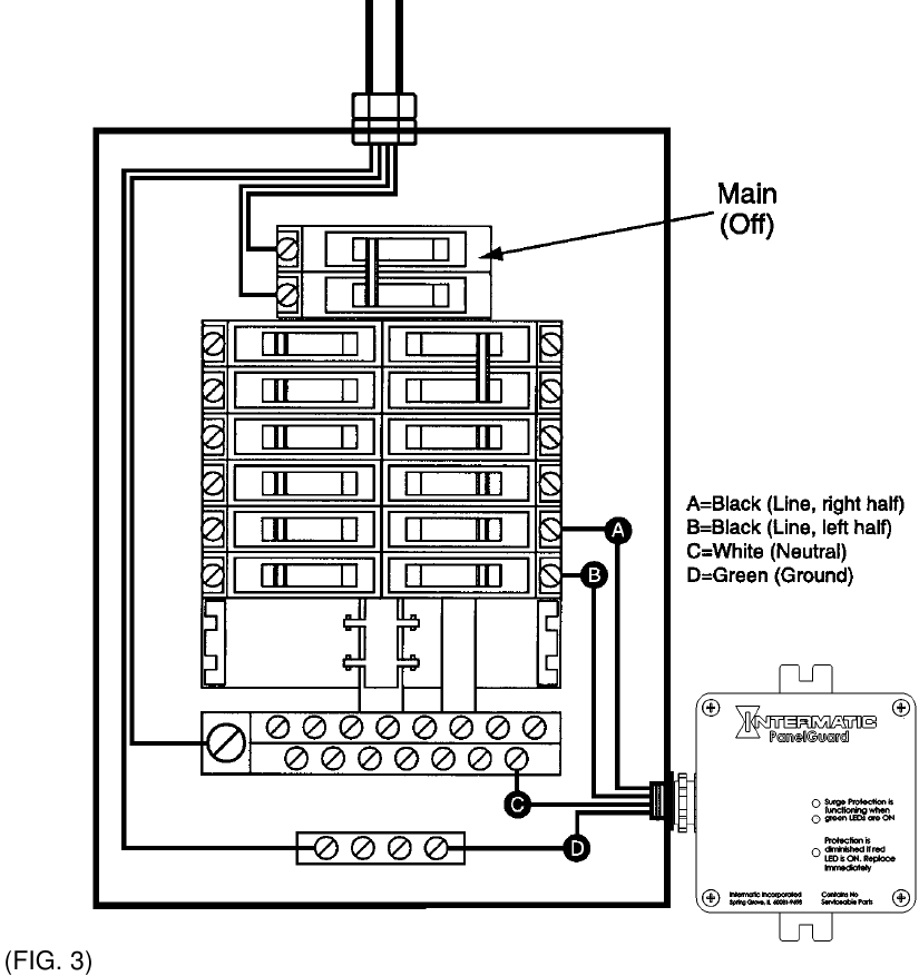 Intermatic IG1240RC - Surge Protector Installation | ManualsLib