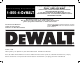 DeWalt DWE7499GD Instruction Manual