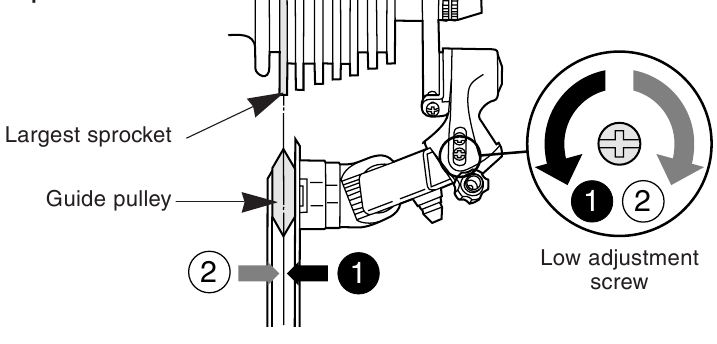 adjusting tiagra front derailleur