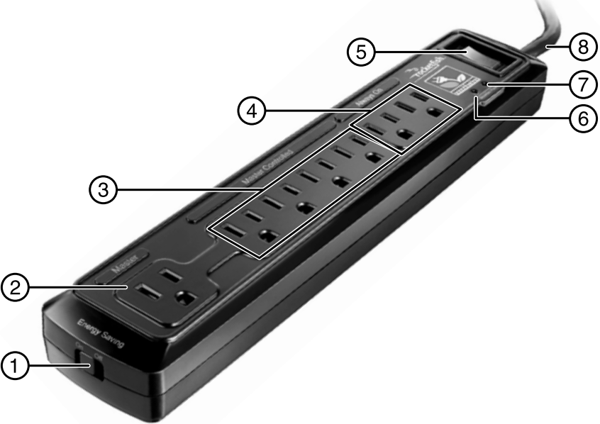 RocketFish RFHTS205 7Outlet Power Manager Manual ManualsLib