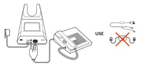 Desk phone setup details - example 2