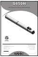 FAAC S450 Instruction Manual