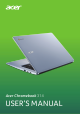 Acer Chromebook 314 User Manual
