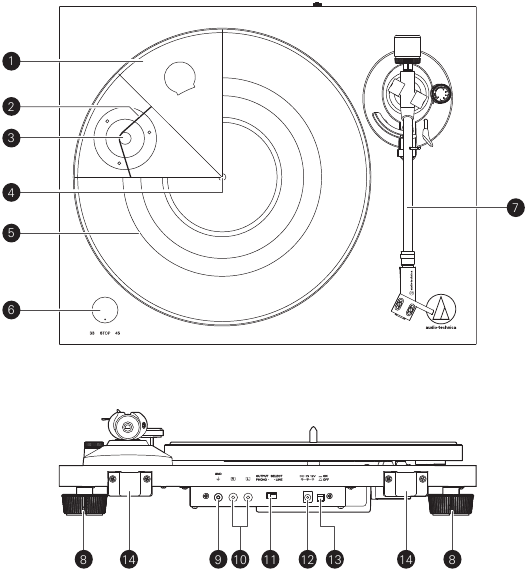 Audio-Technica AT-LPW40WN, AT-LPW30TK - Belt-Drive Turntable Manual ...