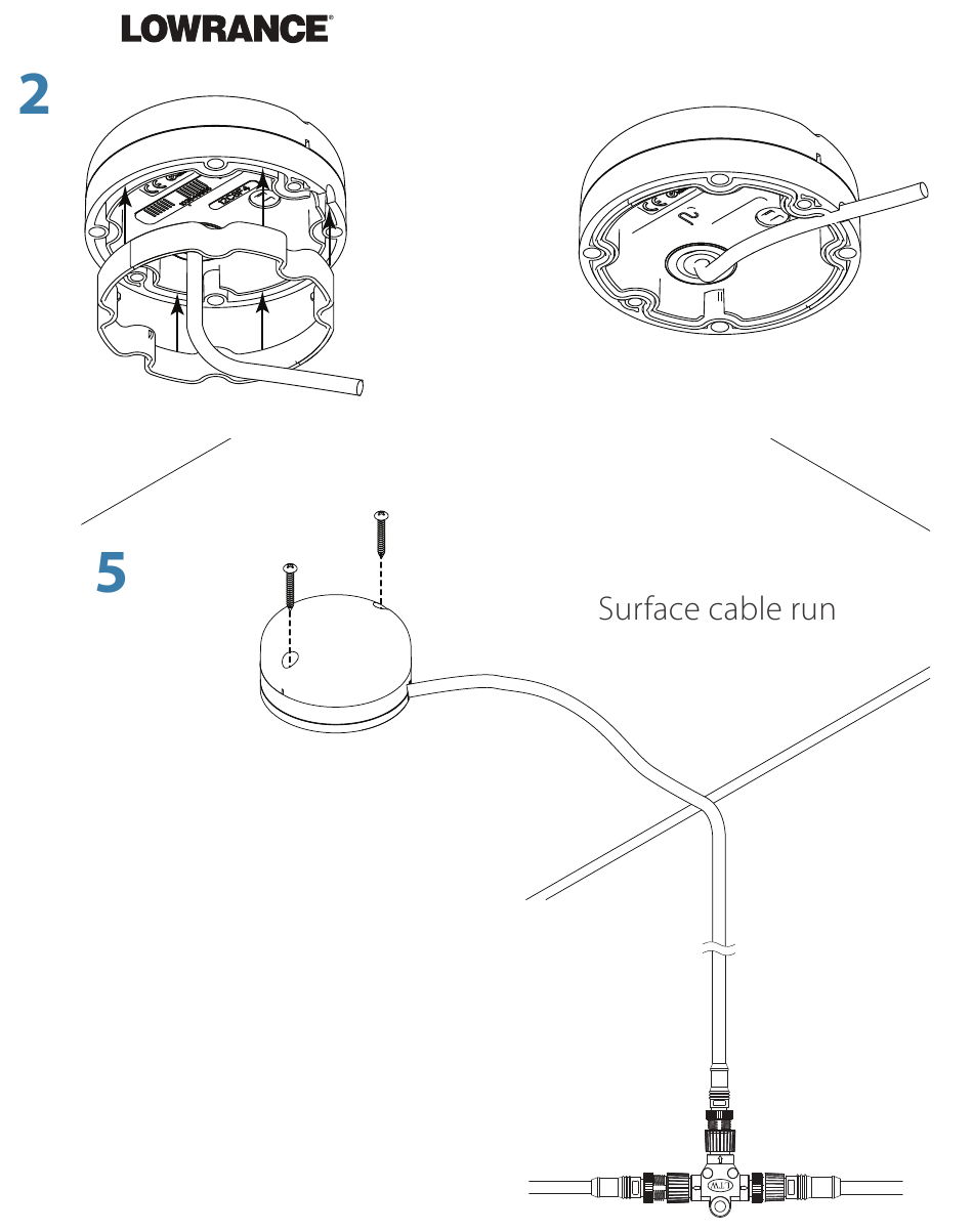 Lowrance Point1, Simrad GS25, B&G ZG100 GPS Antenna Installation