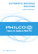 Philco PL 1062 CHIVA User Manual