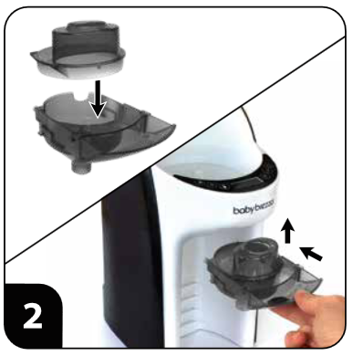 Instrucciones de Baby Brezza: Manual del usuario del dispensador Formula Pro