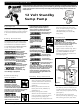 Blue Angel Pumps BSP15 Operating Instructions Manual