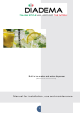 DIADEMA IMK00001TFT Series Manual For Installation, Use And Maintenance
